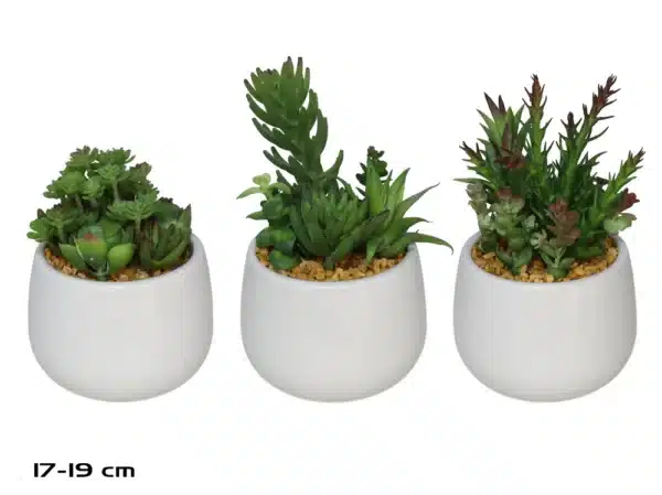 Artificial Succulent Plant 19cm