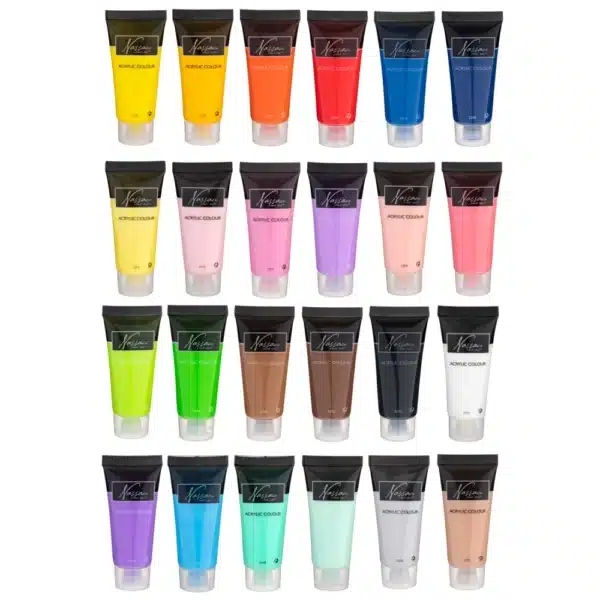 Paint Set Acrylic, 24 x 22ml - Image 2