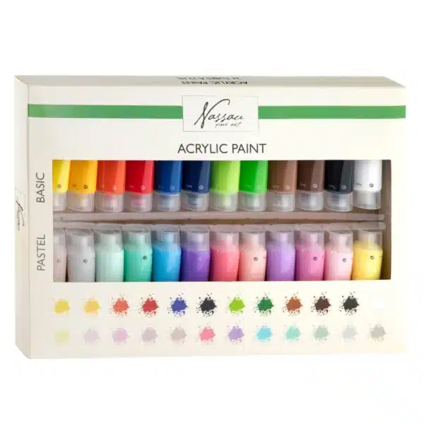 Paint Set Acrylic, 24 x 22ml