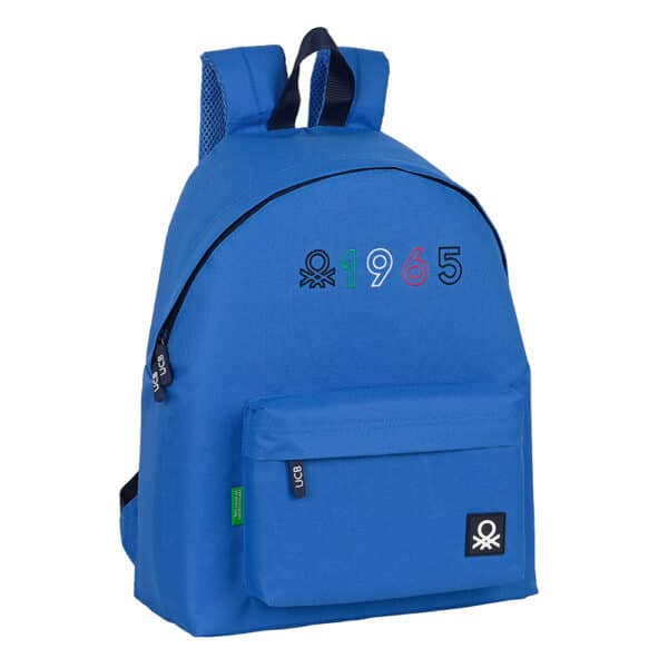 Benetton Casual Backpack Classic Blue -42cms