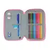 Double Filled Pencil Case 28 Pieces Minnie Mouse "Loving" - Image 2
