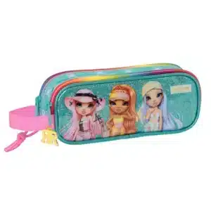 Double Pencil Case Rainbow High "Paradise"
