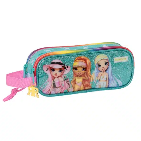 Double Pencil Case Rainbow High "Paradise"
