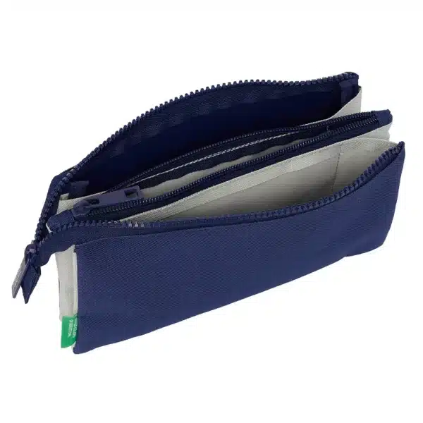 Triple Pencil Case Benetton "Varsity" - Image 2