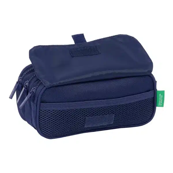 Large Triple Pencil Case Benetton "Varsity" - Image 3