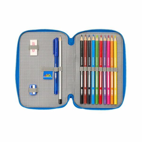Super Mario Double Filled Pencil Case 28 Pieces - Image 3