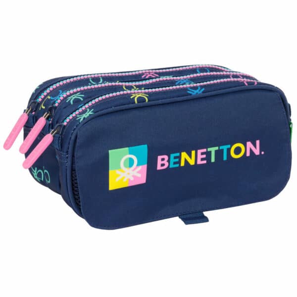 Big Triple Pencil Case Benetton Cool