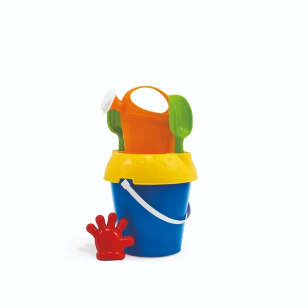 Beach Bucket Set With Watering Can & 4 Accessories, 18cm Diameter - Image 2
