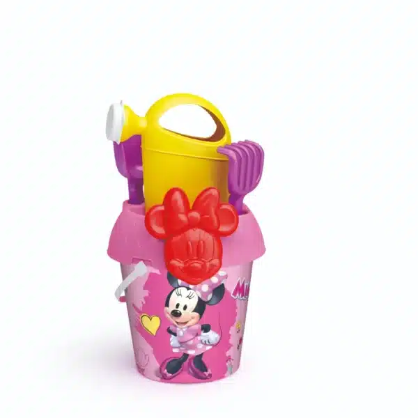 Minnie Beach Bucket Set With Watering Can & 4 Other Accessories 18cm