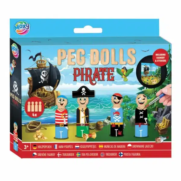 Peg Dolls Craft Set - Image 2