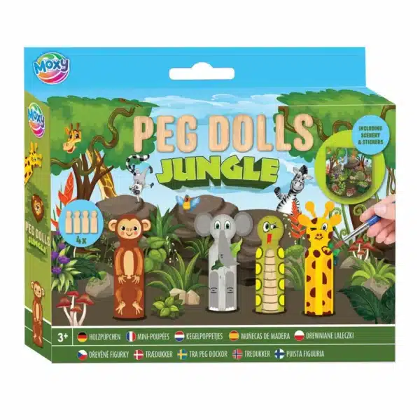 Peg Dolls Craft Set - Image 3