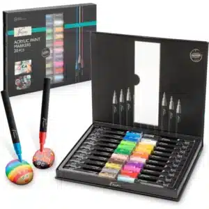 Pack of 20 Acrylic Markers