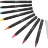 8 Aquarel Brush Markers And 1 Waterbrush - Image 2