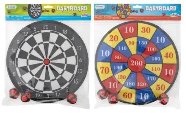 Dart Board + 3 Balls