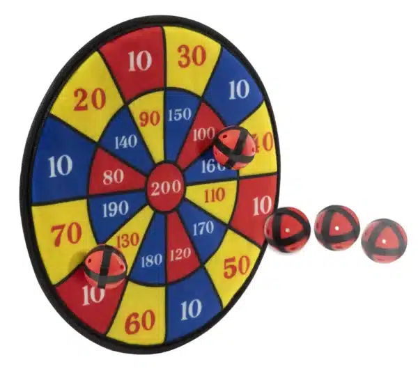 Dart Board + 3 Balls - Image 2