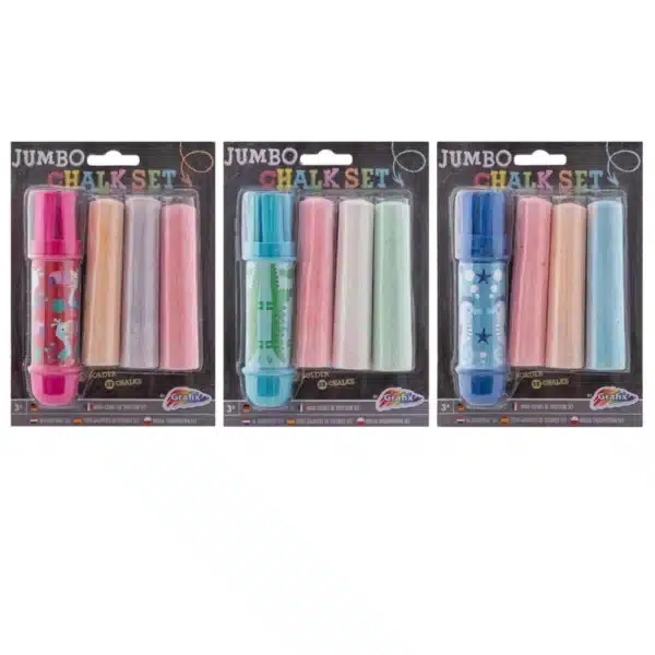 Jumbo Chalk Holder + 3 Chalks