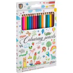 18 Colouring Pencils