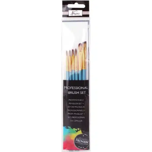 6-Pack Professional Brush Set