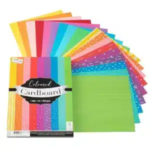 A4 Cardboard Pack, 72 sheets, 220 gsm