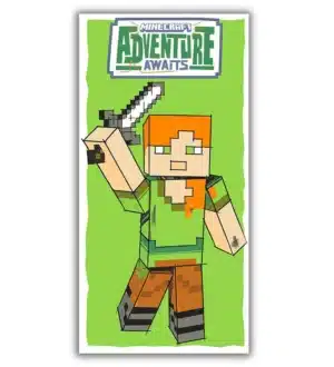 Minecraft Beach Towel