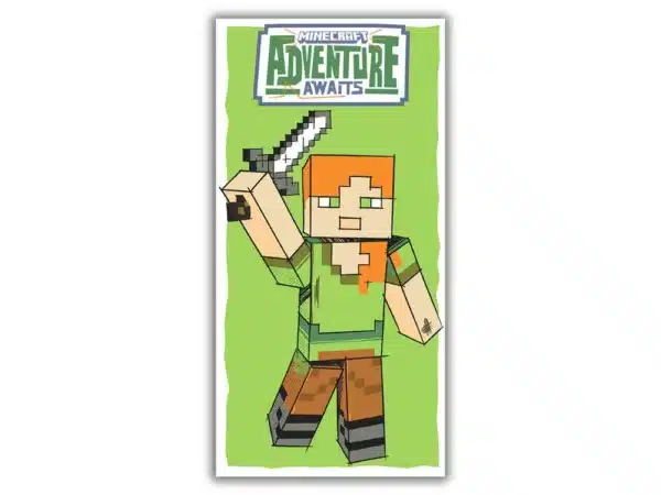 Minecraft Beach Towel