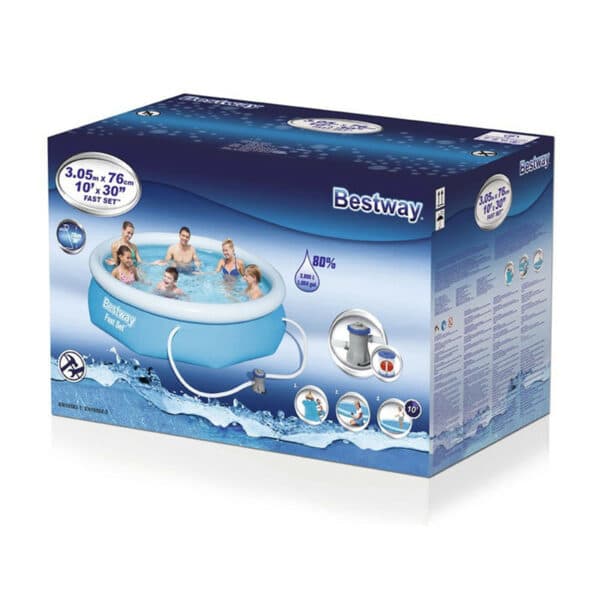 Bestway Fast Set Swimming Pool 305 x 76 cm With filter system