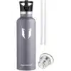 Vacuum Insulated Stainless Steel Water Bottle 750ml Grey