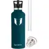 Vacuum Insulated Stainless Steel Water Bottle 750ml Jade