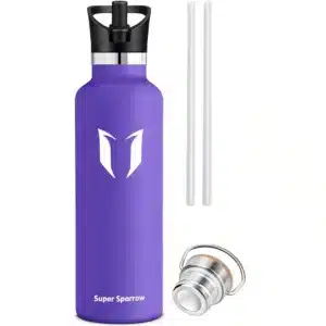 Super Sparrow Vacuum Insulated Stainless Steel Water Bottle 750ml Lavander
