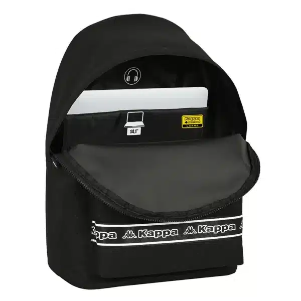 Casual Backpack Kappa Basics Black - Image 4