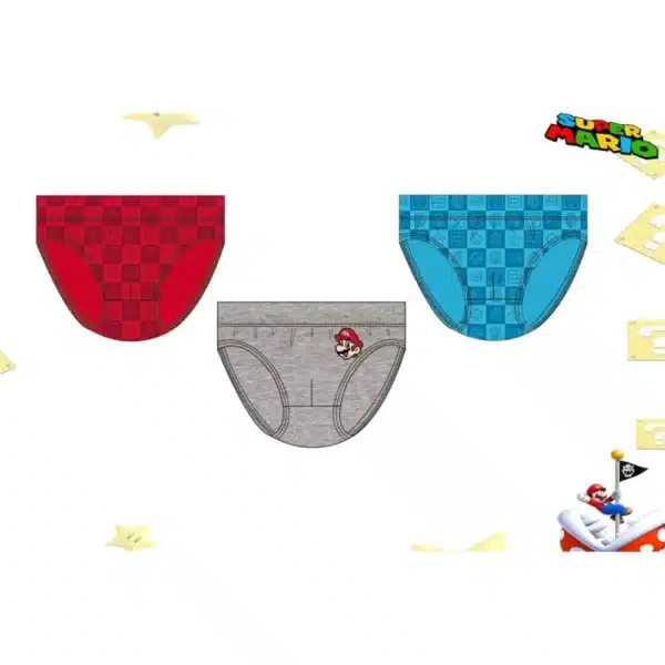 Pack of 3 Super Mario Underwear