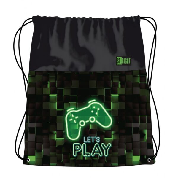 St.Right Drawstring Bag Dark Game