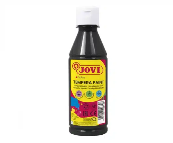 Jovi Poster Paint Bottle 250ml Black