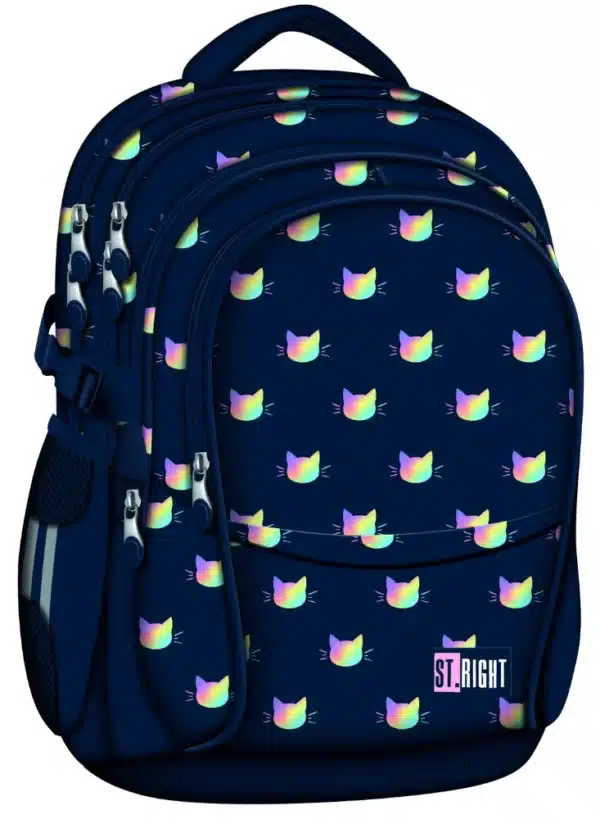 St.Right 4 Compartment Backpack BP-01 Rainbow Cats