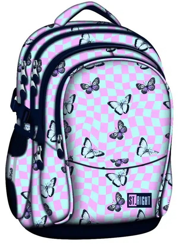 ST.Right Backpack 4 Compartments BP-01 Chess Butterflies