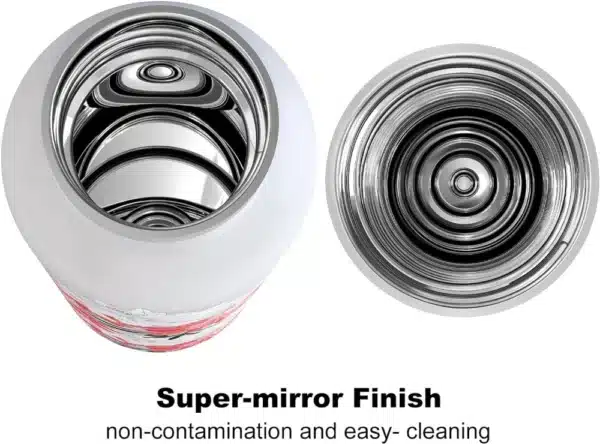 Super Sparrow Ultra-light Stainless Steel 750ml Water Bottle White - Image 4