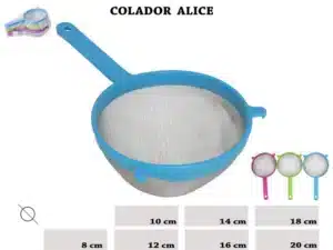 PVC Mesh Kitchen Strainer 10cm Diameter