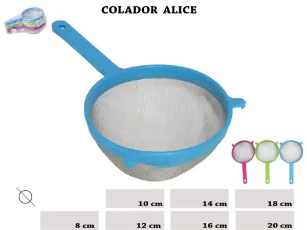 PVC Mesh Kitchen Strainer 10cm Diameter