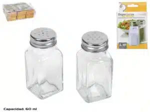 Salt & Pepper Shakers 60 ml x2