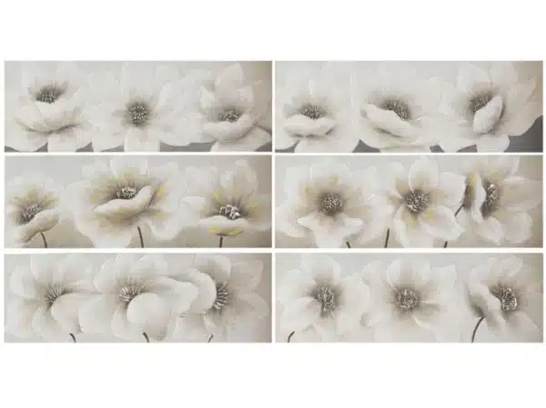 Floral Painting 40x120x3 cm
