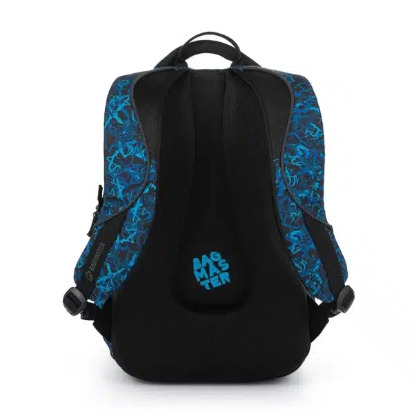 Bagmaster Backpack Bag 20B Blue/Black - Image 7