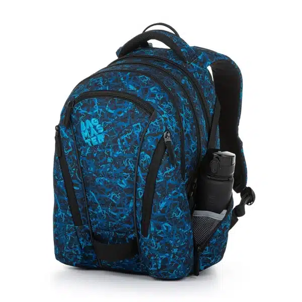 Bagmaster Backpack Bag 20B Blue/Black - Image 5