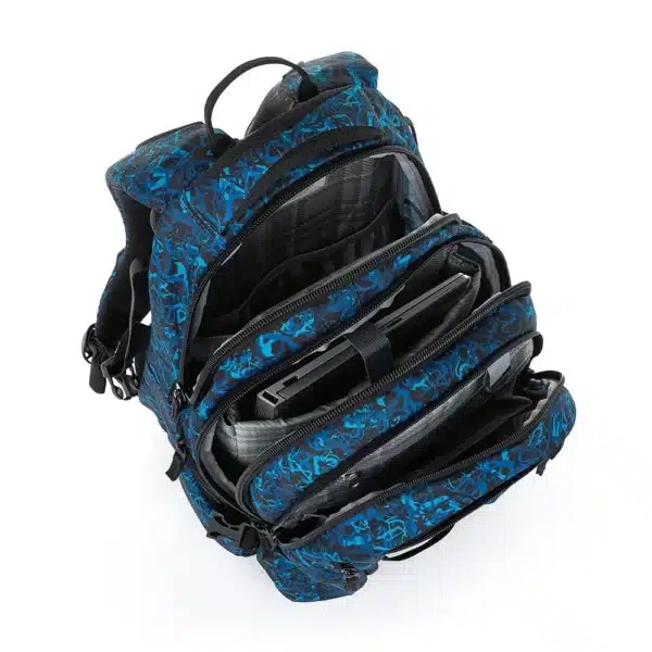 Bagmaster Backpack Bag 20B Blue/Black - Image 4