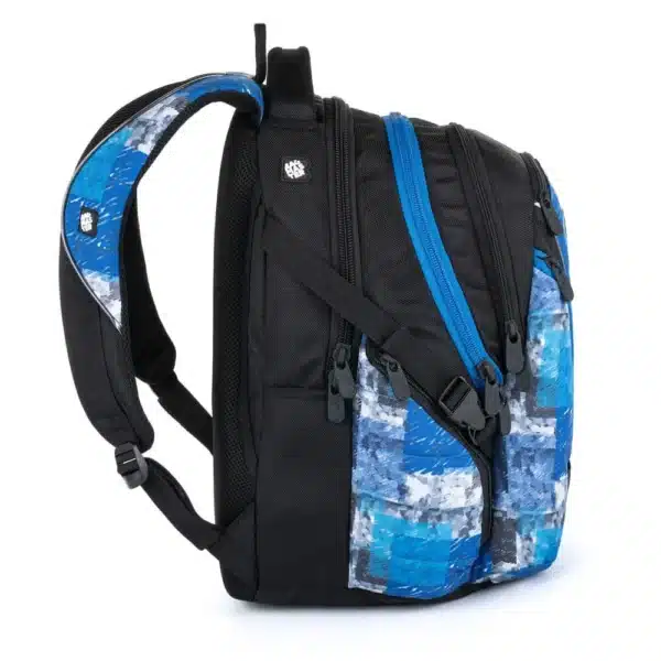 Bagmaster Backpack Bag 21A Blue/Black - Image 2