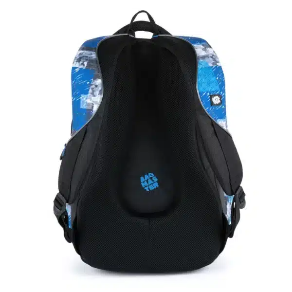 Bagmaster Backpack Bag 21A Blue/Black - Image 3