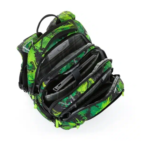 Bagmaster Backpack Bag 23A Green/Black - Image 6