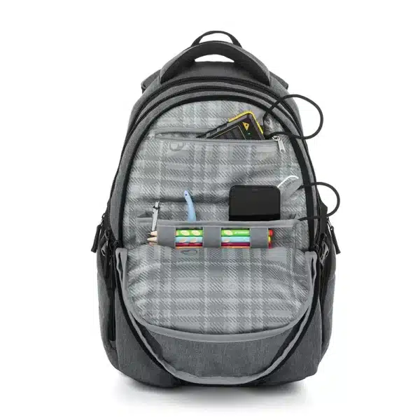 Bagmaster Backpack Bag 23B Grey - Image 7