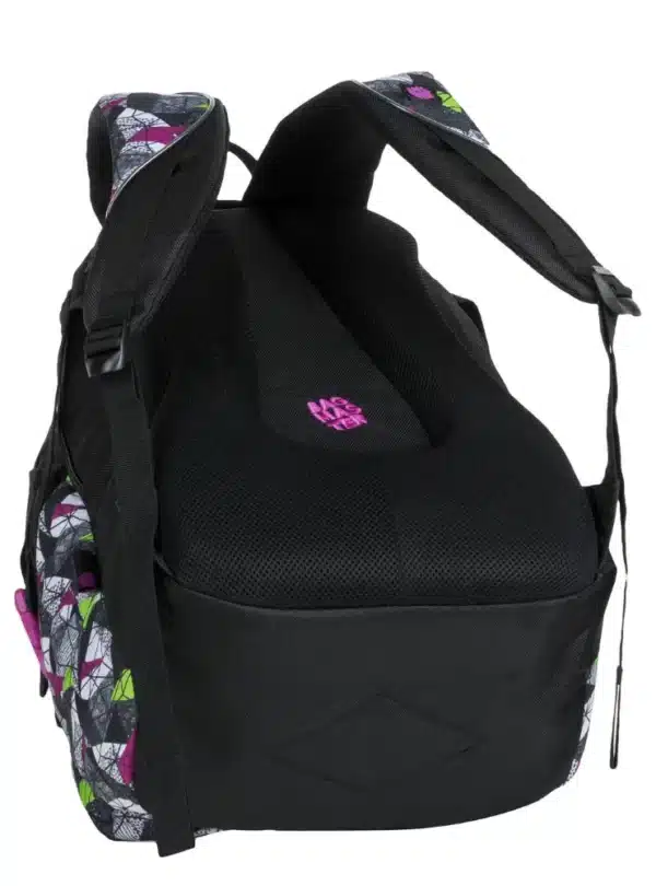 Bagmaster Backpack Bag 9B Purple/Green/Black - Image 6
