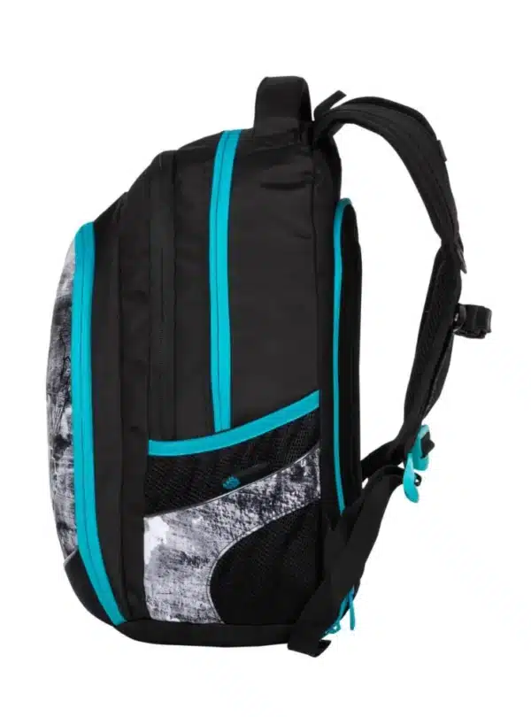 Bagmaster Backpack Digital 20B Turquoise/Grey/Black - Image 2