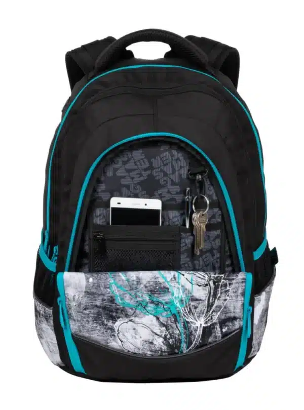 Bagmaster Backpack Digital 20B Turquoise/Grey/Black - Image 4